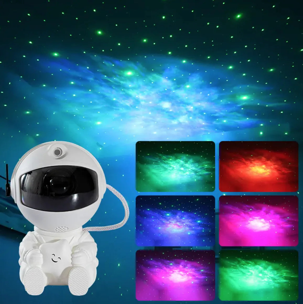 Mini Astronaut Star Projection Lamp