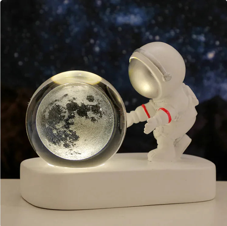 Galactic Dreams Astronaut Night Light