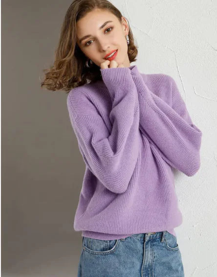 Warm Women's Sweaters Thick Autumn Winter Women's Wool