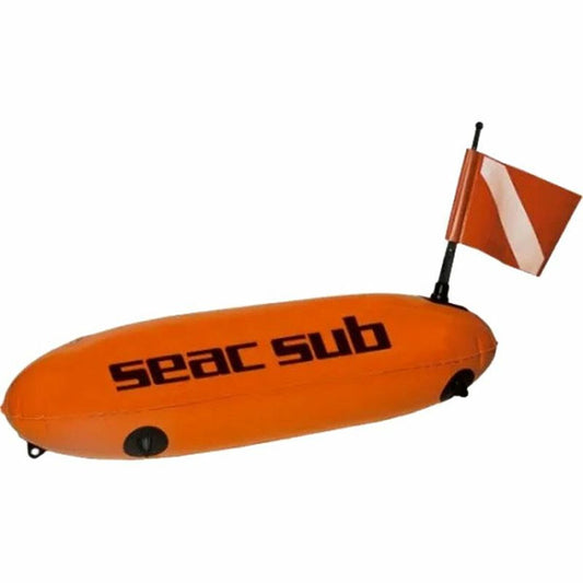 Diving buoy Seac Fluo Siluro C/Sagola Orange One size Bigbuy