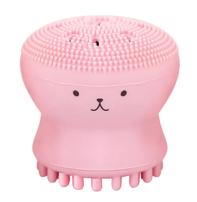 Silicone Cleansing & Exfoliating Brush – Cute & Effective Skin Care Tool