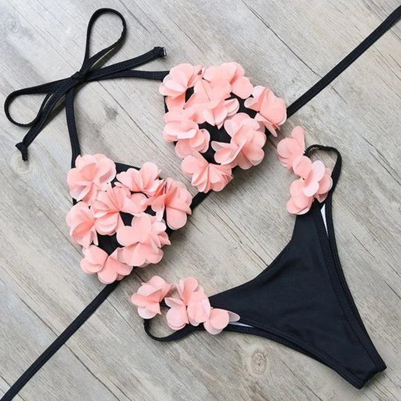 Flowa Diva Two piece swimsuit Raspberry Eurybia