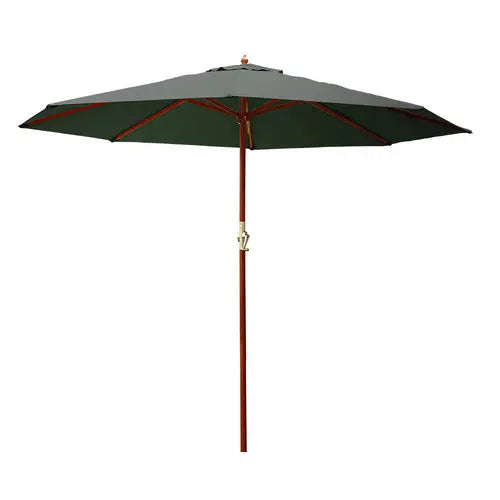 Instahut 3m Outdoor Umbrella Pole Umbrellas Beach Garden Sun Stand Ozdingo