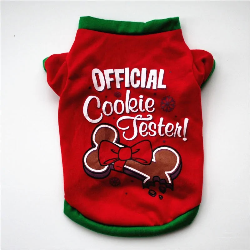 Pet Christmas Vest Shirt