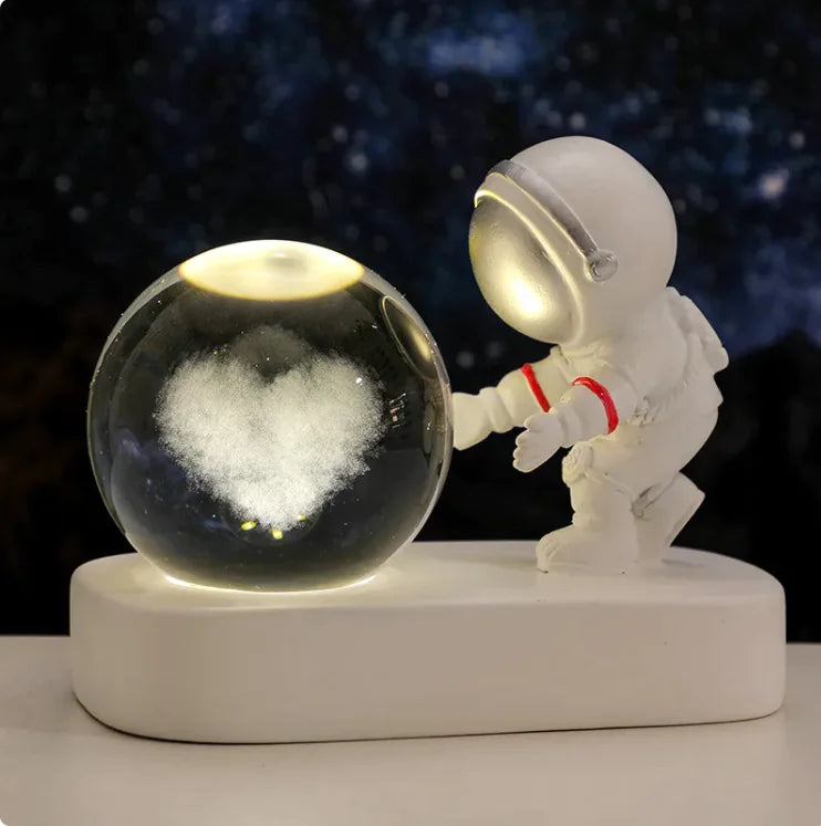 Galactic Dreams Astronaut Night Light