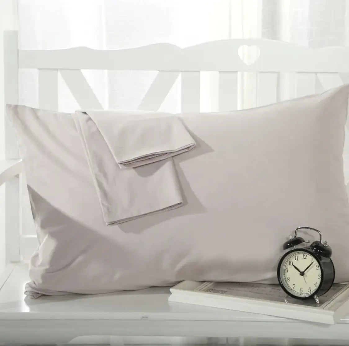 Students' Pure Color Cotton Pillowcase