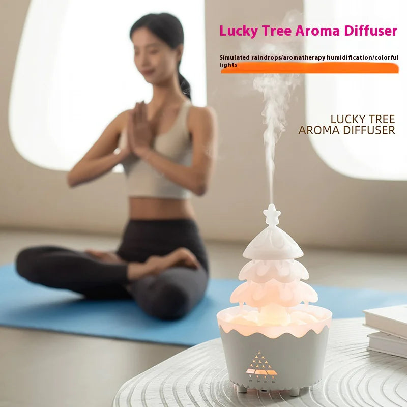 Essential Oil Aroma Diffuser – Household Mute Small Remote Control Humidifier