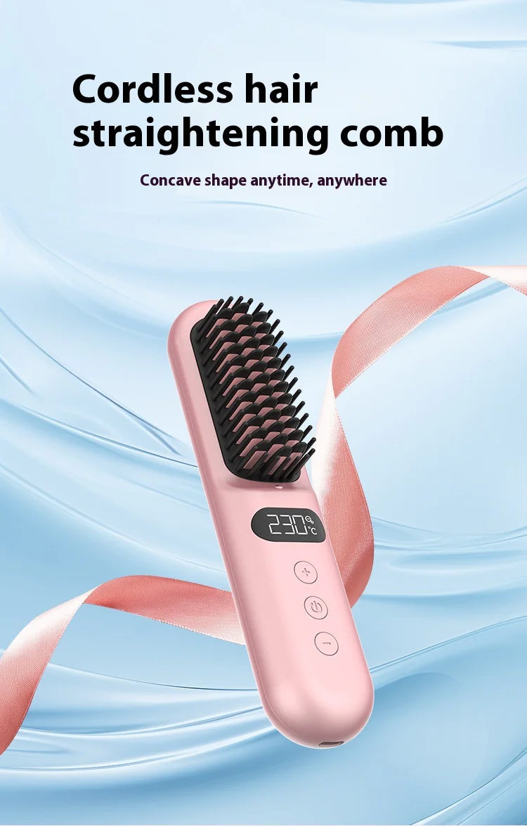 Portable Anion Straight Comb