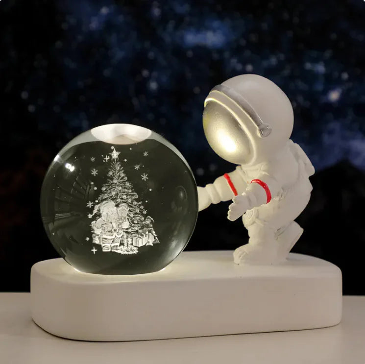 Galactic Dreams Astronaut Night Light