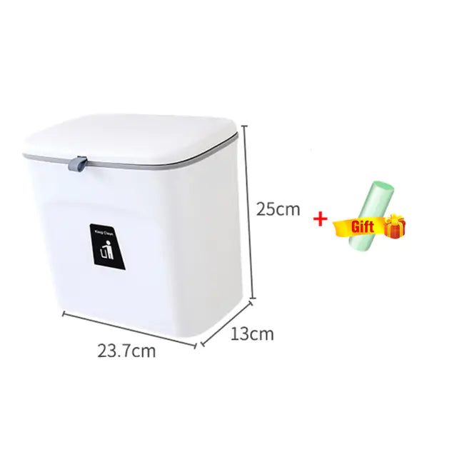 7/9L Hanging Trash Can