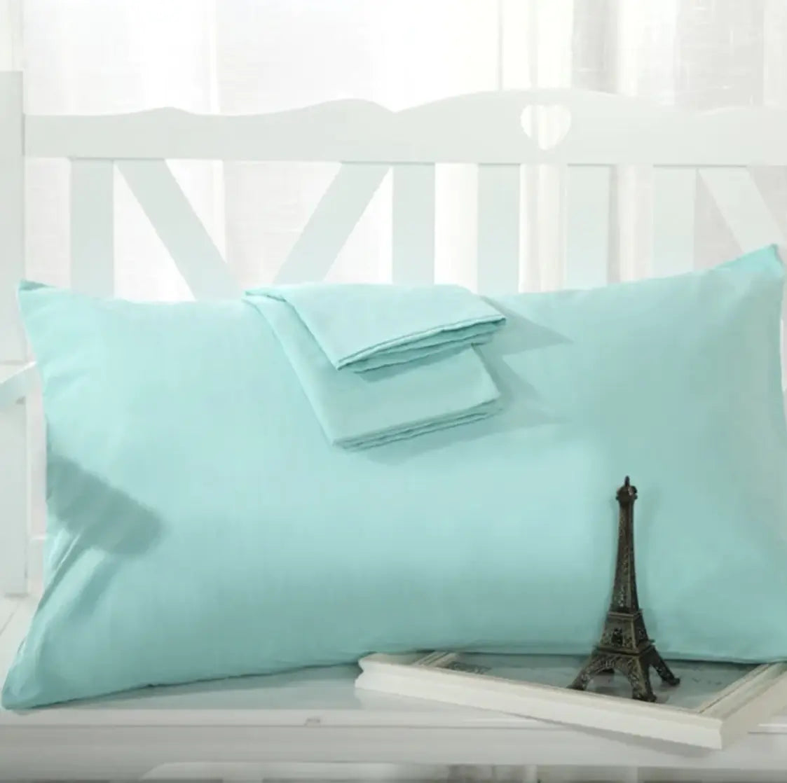 Students' Pure Color Cotton Pillowcase