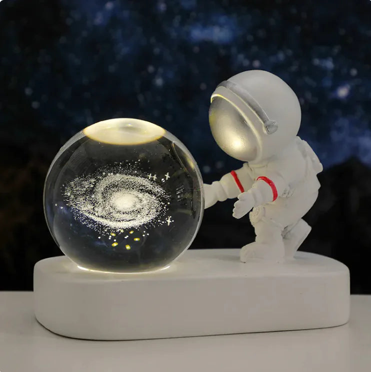 Galactic Dreams Astronaut Night Light